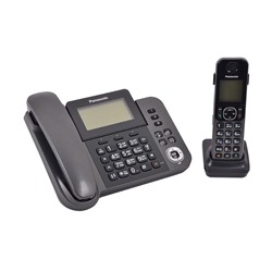 Телефон Panasonic KX-TGF310 RUM АОН + DECT трубка, проводная трубка, журнал 50 номеров