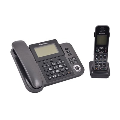 Телефон Panasonic KX-TGF310 RUM АОН + DECT трубка, проводная трубка, журнал 50 номеров