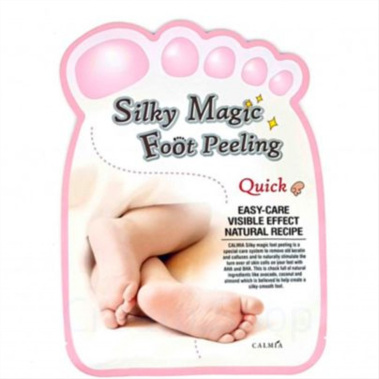 Пилинг-носочки для ног Calmia Silky perfect foot peeling