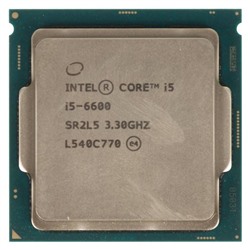 Процессор Intel Original Core i5 6600 Soc-1151 (CM8066201920401S R2L5), 3.3GHz, OEM