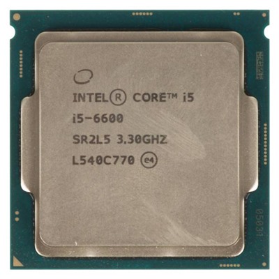 Процессор Intel Original Core i5 6600 Soc-1151 (CM8066201920401S R2L5), 3.3GHz, OEM