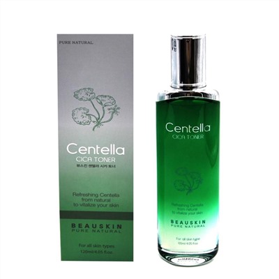 BEAUSKIN Centella CICA toner Тонер для лица, с экстрактом центеллы 120 мл.