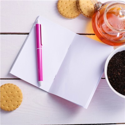 Набор "Лиса", чай чёрный 25 г, блокнот, ручка