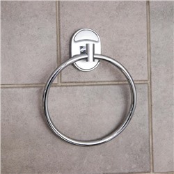 Держатель для полотенец одинарный, кольцо «Нео», d=15,3 см