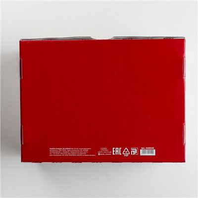 Коробка складная «Новогодняя», 30.7 × 22 × 9.5 см