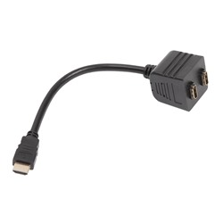 Кабель-разветвитель видео Cablexpert DSP-2PH4-002, HDMI(m)-2xHDMI(f), FullHD, 3D, v1.4