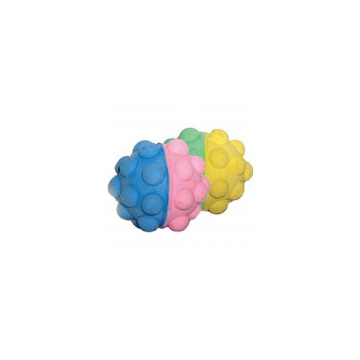 Игрушка Мяч-мина двухцветный для кошек 4см 13АГ