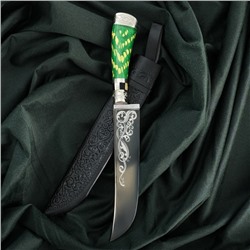 Нож Пчак Шархон - рукоять эбонит, металл
