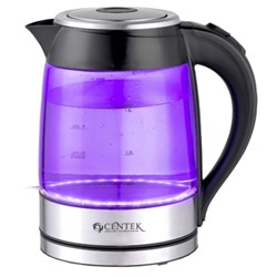 Чайник электрический Centek CT-1074 , 2200 Вт, 1.8 л, фиолетовый