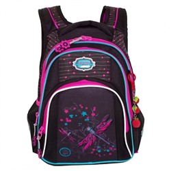 Рюкзак школьный 1-4 классы, вес 940г. размер(см) 45x30x18