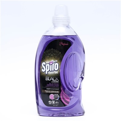 Жидкое средство для стирки Spiro Black & Dark, гель, для тёмных и чёрных тканей, 1 л