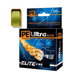 Леска плетёная Aqua Pe Ultra Elite Z-8, d=0,30 мм, 135 м, нагрузка 28,5 кг