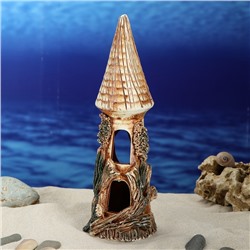 Декорации для аквариума "Замок острый"