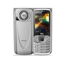 Сотовый телефон BQ M-2427 BOOM L, серебро