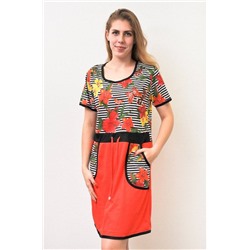 Платье женское домашнее с карманами  арт. 462571