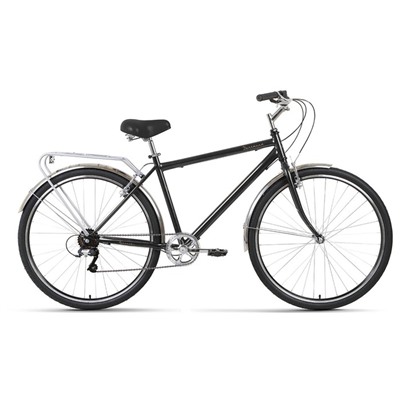 Велосипед 28" Forward Dortmund 2.0, 2022, цвет темно-серый/бронзовый, размер рамы 19"