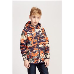 Куртка для мальчика, цвет камуфляж, рост 110-116 см
