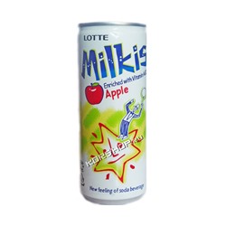 Напиток газированный Милкис Яблоко, Lotte 250 мл