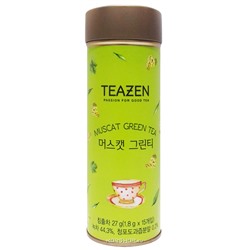 Мускатный зеленый чай Teazen (1,8 г*15 шт.), Корея, 27 г Акция