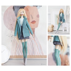 Мягкая кукла "Лина", набор для шитья 22,4 × 5,2 × 15,6 см