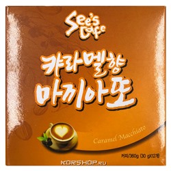 Кофейный быстрорастворимый напиток Карамельный Макиато See's Coffee, Корея, 360 г
