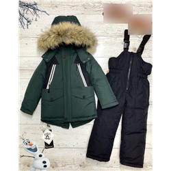 Костюм детский зимний: куртка и полукомбинезон арт. 886718