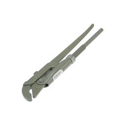 Ключ трубный "НИЗ", рычажный, №0, раскрытие губ 5-28 мм, 45°, изогнутые губы, №0