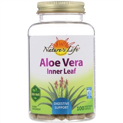 Nature's Herbs, Aloe Vera, Inner Leaf, 100 Vegetarian Capsules