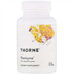 Thorne Research, Plantizyme, 90 капсул