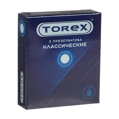 Презервативы Torex, классические, 3 шт.