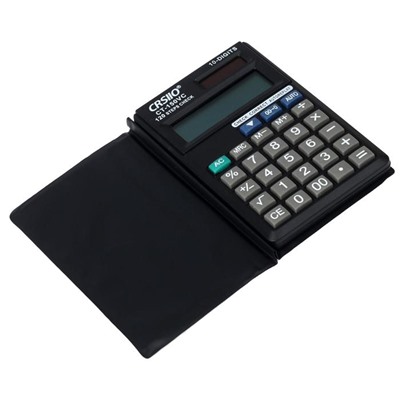 Калькулятор карманный, 10-разрядный ,150V, двойное питание