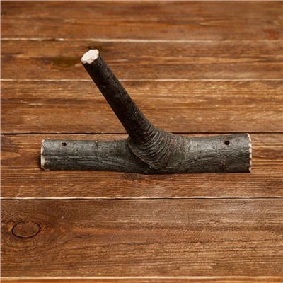 Крючок деревянный, 19х12 см, массив дуба