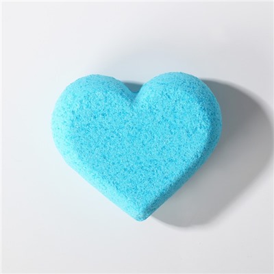Бомбочка для ванны-сердце "Любовь это", 110 г, с ароматом жвачки