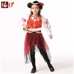 Костюм карнавальный "Пират" для девочки EK021