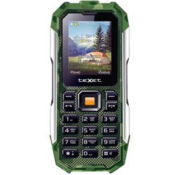 Сотовый телефон Texet TM-518R зеленый
