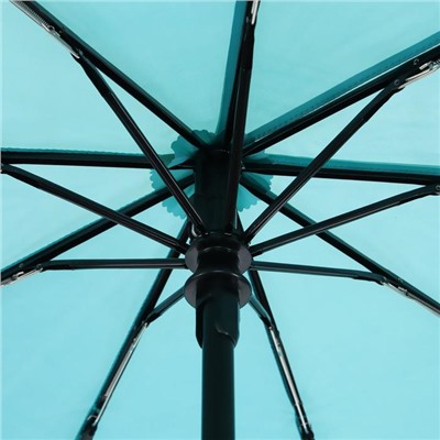 Зонт автоматический «Хамелеон», 3 сложения, 9 спиц, R = 50 см, цвет МИКС