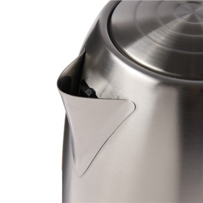Чайник Gorenje K17FEII, металл, 1.7 л, 2150 Вт, серебристо-чёрный