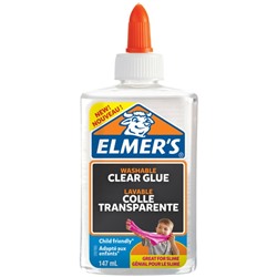 Клей канцелярский 191 г Elmers Clear Glue, для 1 слайма