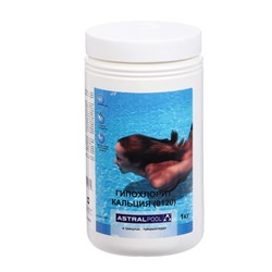 Гипохлорит кальция AstralPool для обеззараживания воды в бассейнах, гранулы, 1 кг