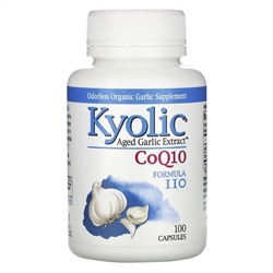 Kyolic, Aged Garlic Extract CoQ10, Formula 110, 100 Capsules