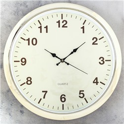 Часы настенные, серия: Класиика, "Риджли", дискретный ход, d=40 см