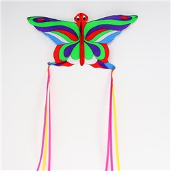 Воздушный змей «Бабочка», с леской, цвета МИКС