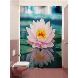 Фотоштора для ванной Великолепная лилия