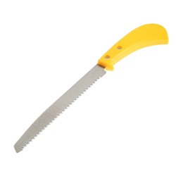 Ножовка по гипсокартону ТУНДРА, заточка 2D, пластиковая рукоятка, 180 мм