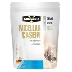 Мицеллярный казеин со вкусом печенья и сливок Micellar Casein cookies & cream flavor Maxler 450 гр.