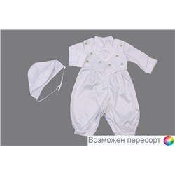 Костюм детский: чепчик и комбинезон арт. 670754