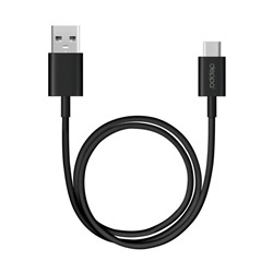Кабель Deppa (72206) USB - USB Type-C, USB 3.0, 1.2м, черный