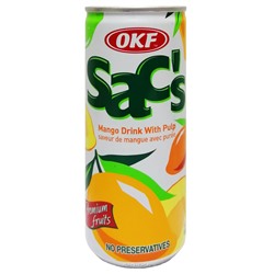 Напиток с мякотью манго Sac's OKF, Корея, 240 мл