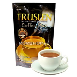 Низкокалорийный кофейный напиток с протеинами Truslen Coffee Plus, Таиланд, 80 г (5 шт. х 16 г)