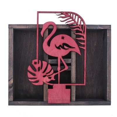 Органайзер для хранения "Фламинго и монстера"